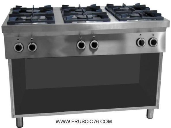 Cucine a gas professionali: cucine professionali fuochi. cucine a ... Cucina economica modulabile inox eur